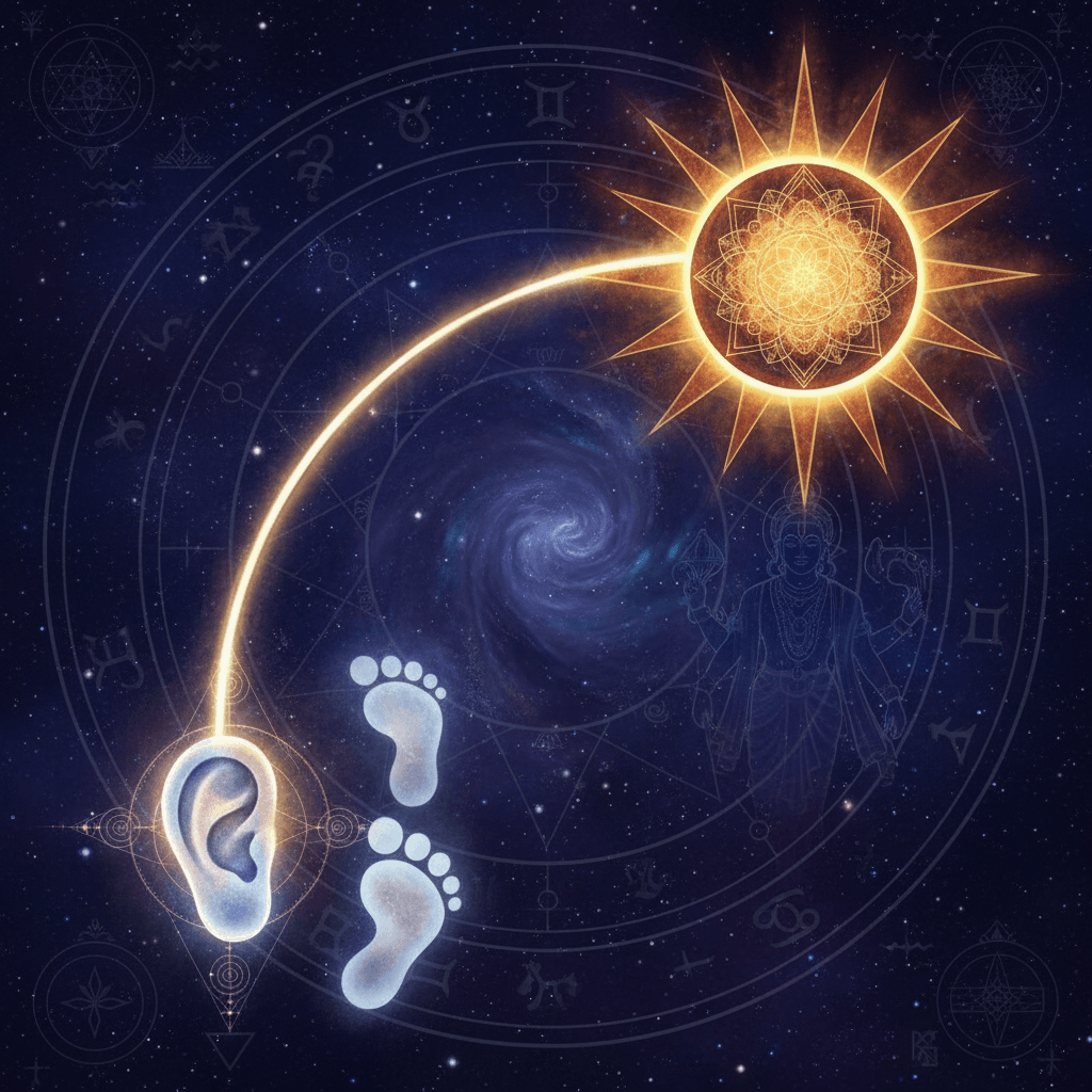 Sun in Shravana