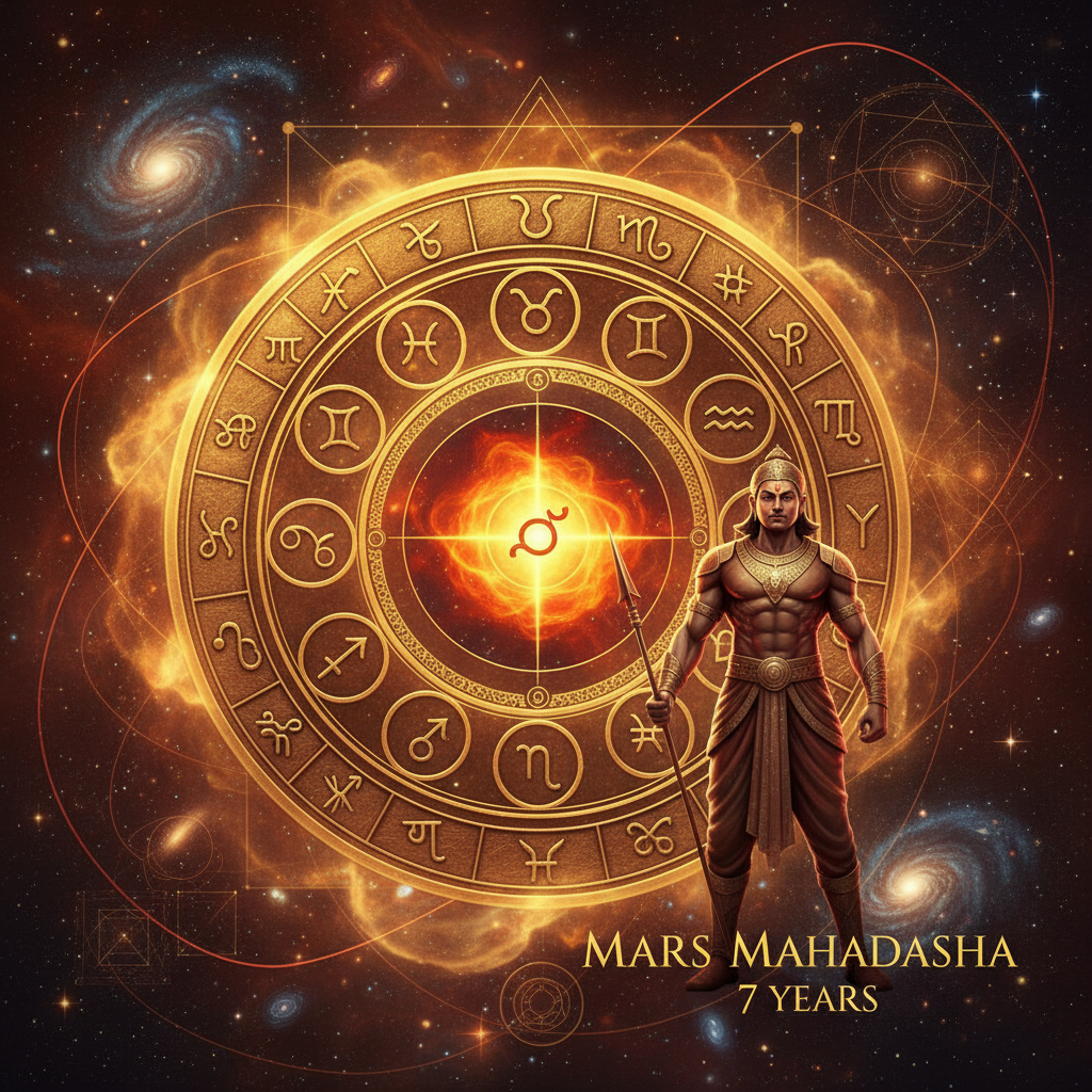 Mars Mahadasha cycle